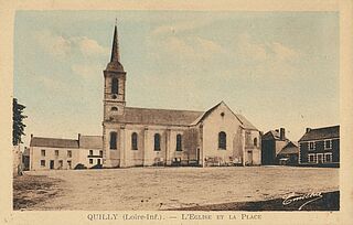 Eglise de Quilly anciennes photos - Agrandir l'image, .JPG 419 Ko (fenêtre modale)