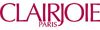 Logo écriture rose "Clairjoie Paris"